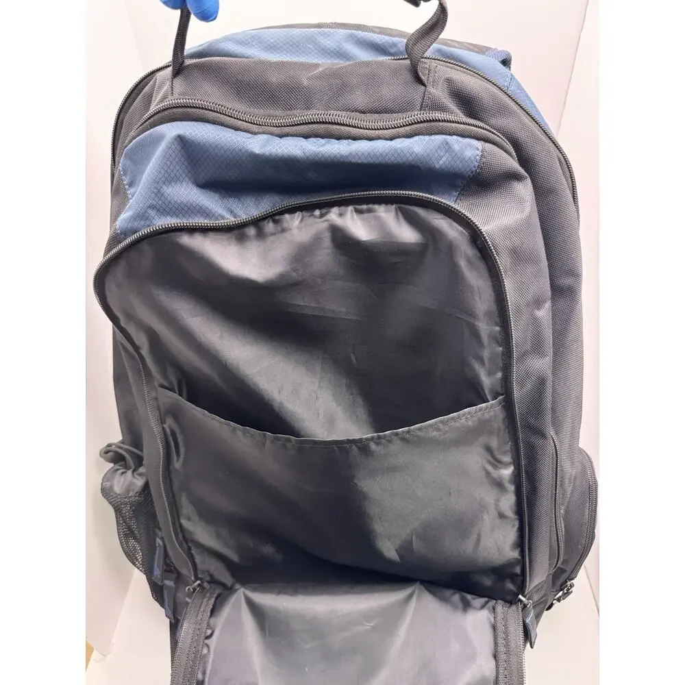 Targus TXL617 XL 17” Laptop Backpack Black Blue Computer Travel Bag